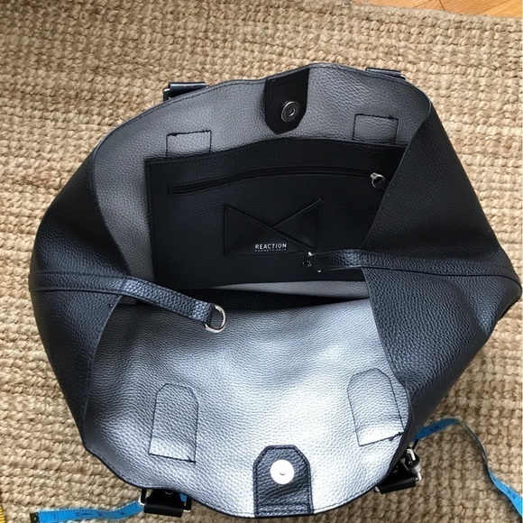 KENNETH Cole large purse shoulder bag. Black. - Picture 8 of 9